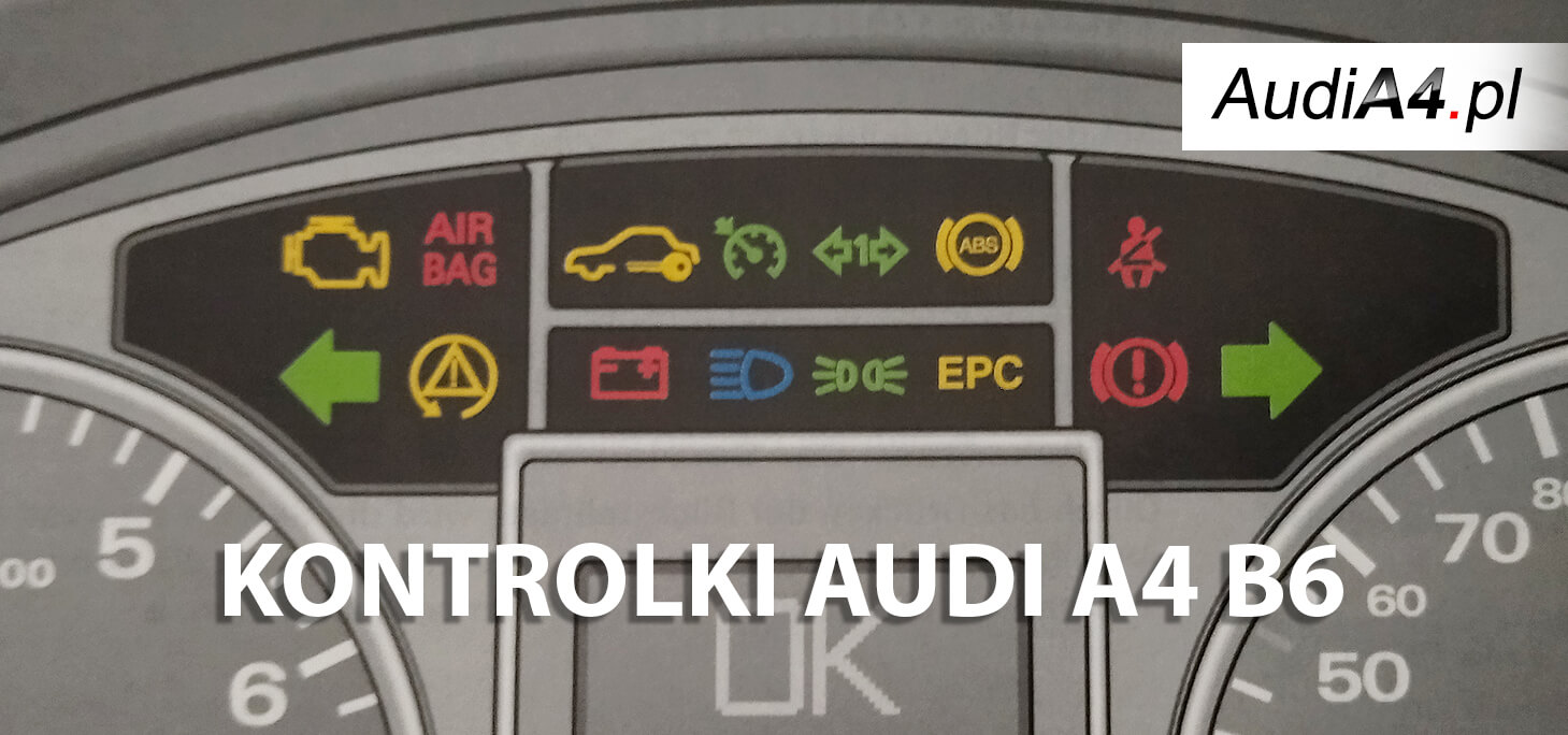 kontrolki Audi A4 B6